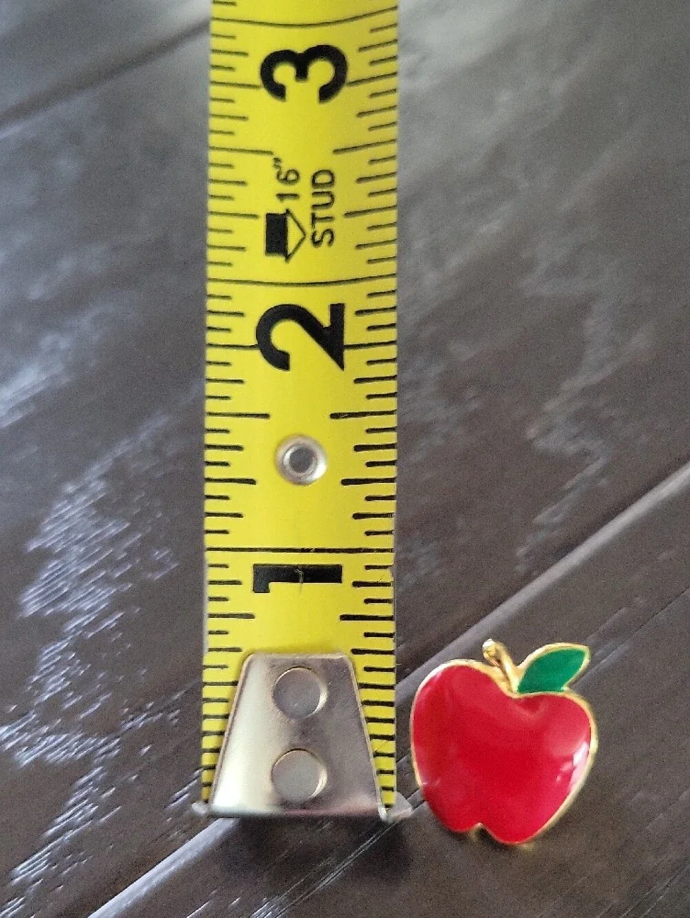 Assorted Enamel Pin Lot - Red Apple, American Flag, Clover & Berry